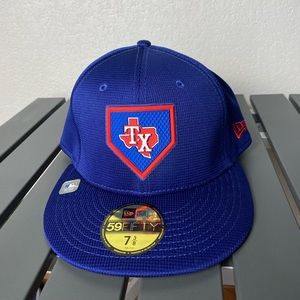 Texas Rangers New Era fitted 7 3/8